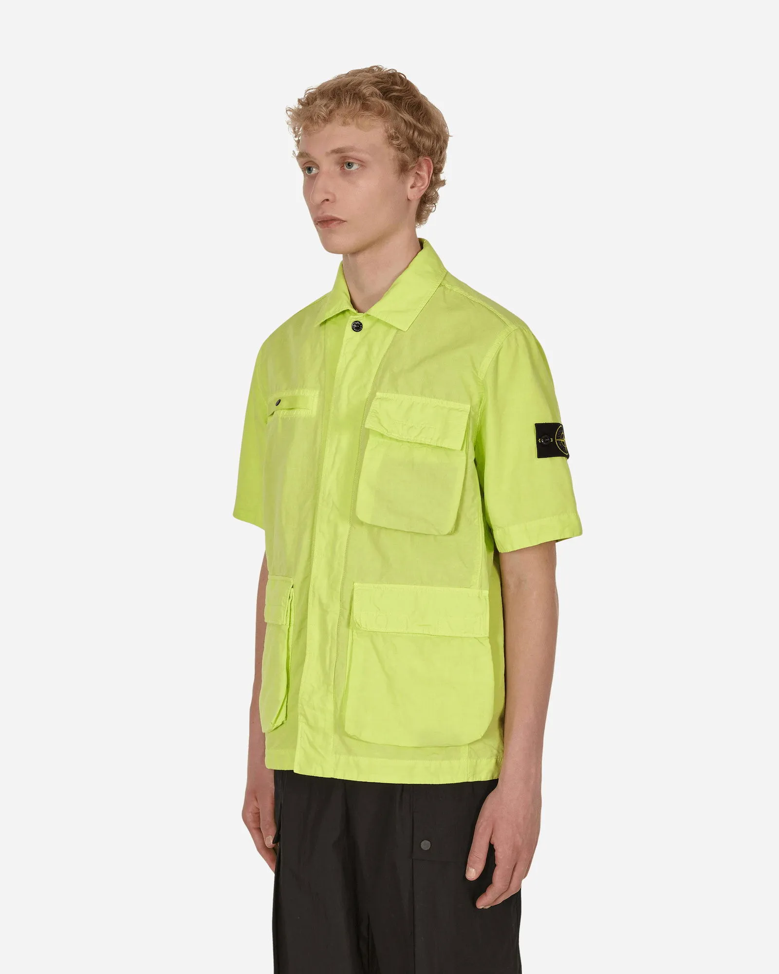 Hemd Stone Island Garment Dyed Shirt 761542406 V0031