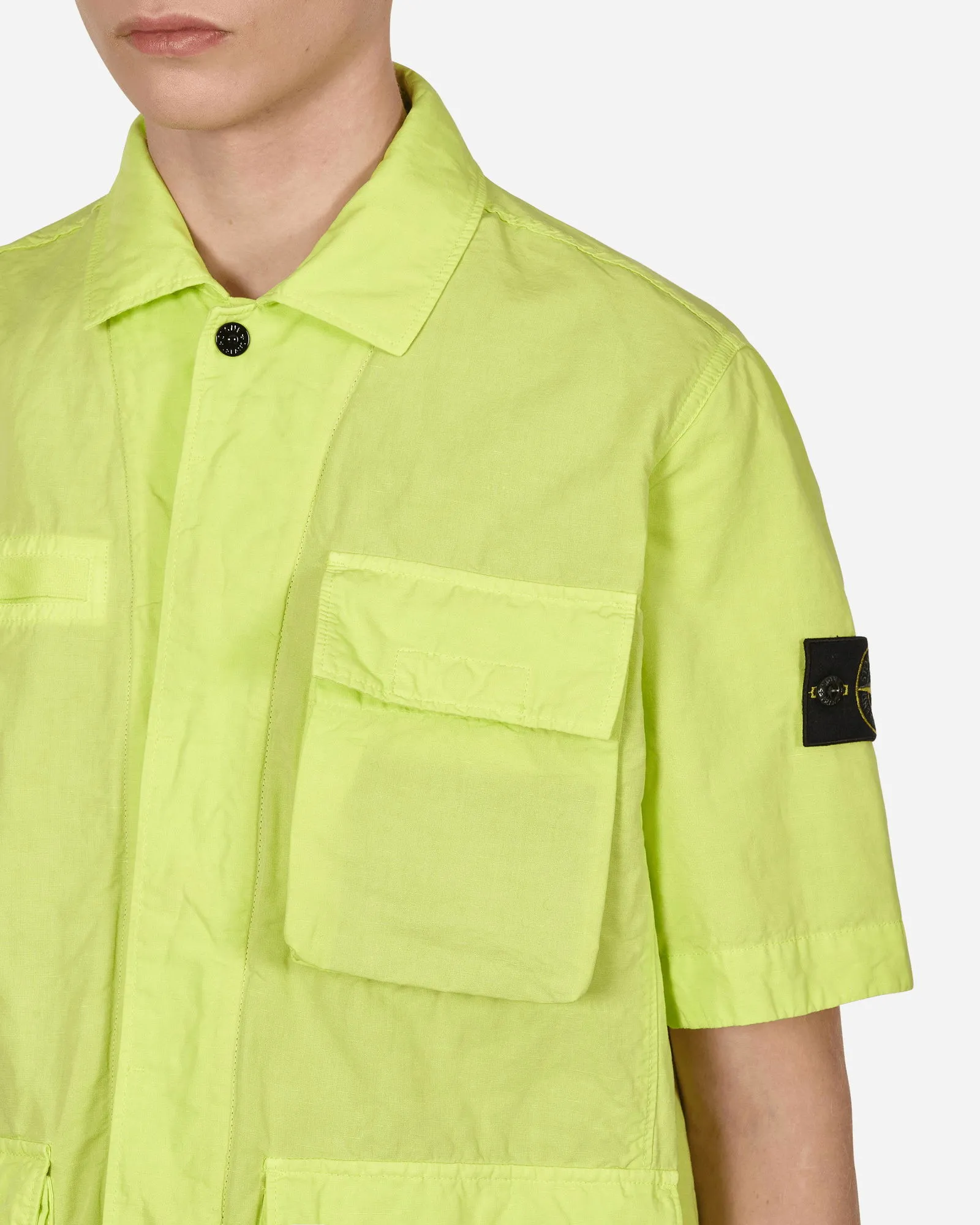 Hemd Stone Island Garment Dyed Shirt 761542406 V0031