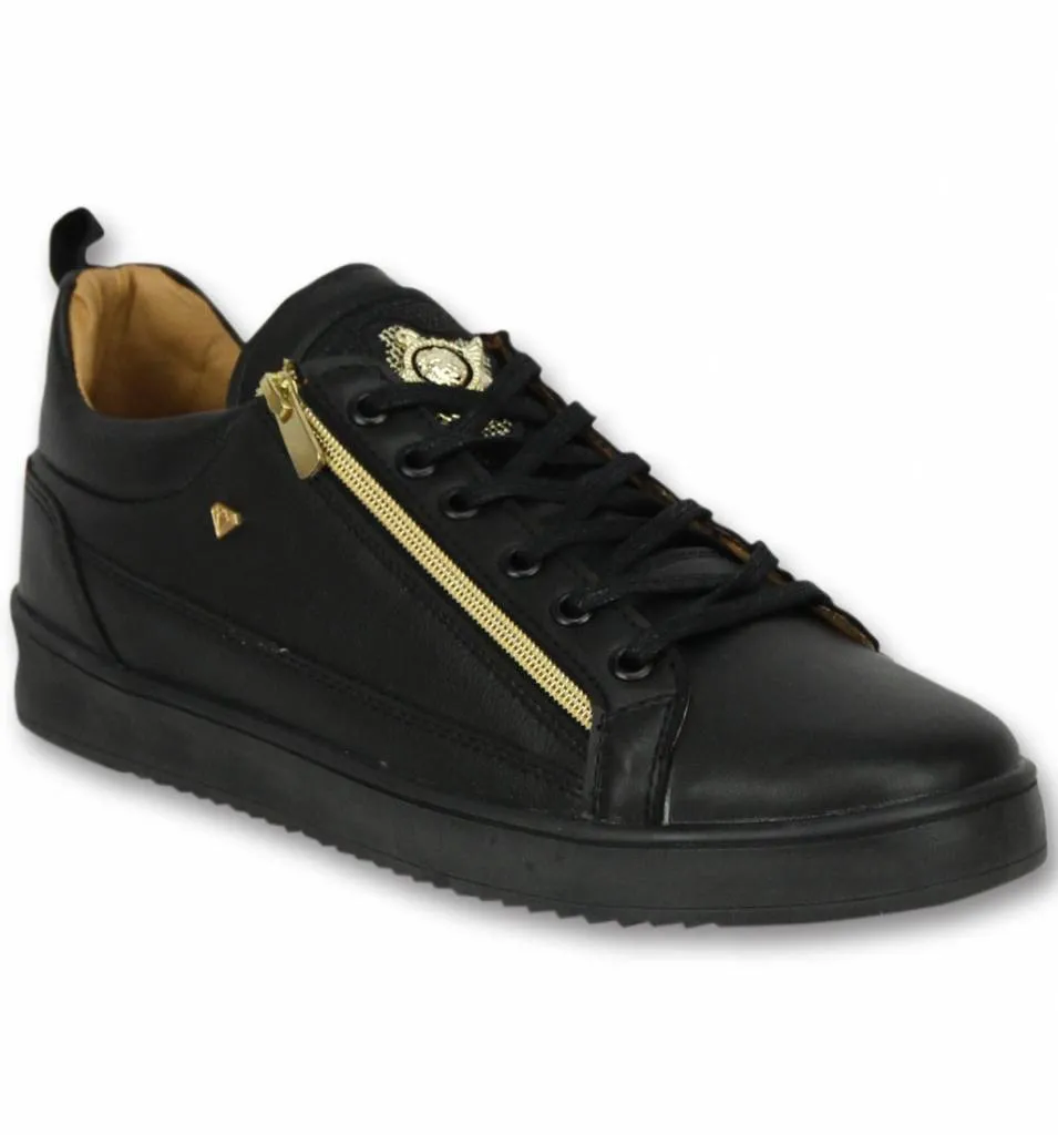 Herren Schuhe - Herren Sneaker Bee Black Gold - CMS 97 - Schwarz