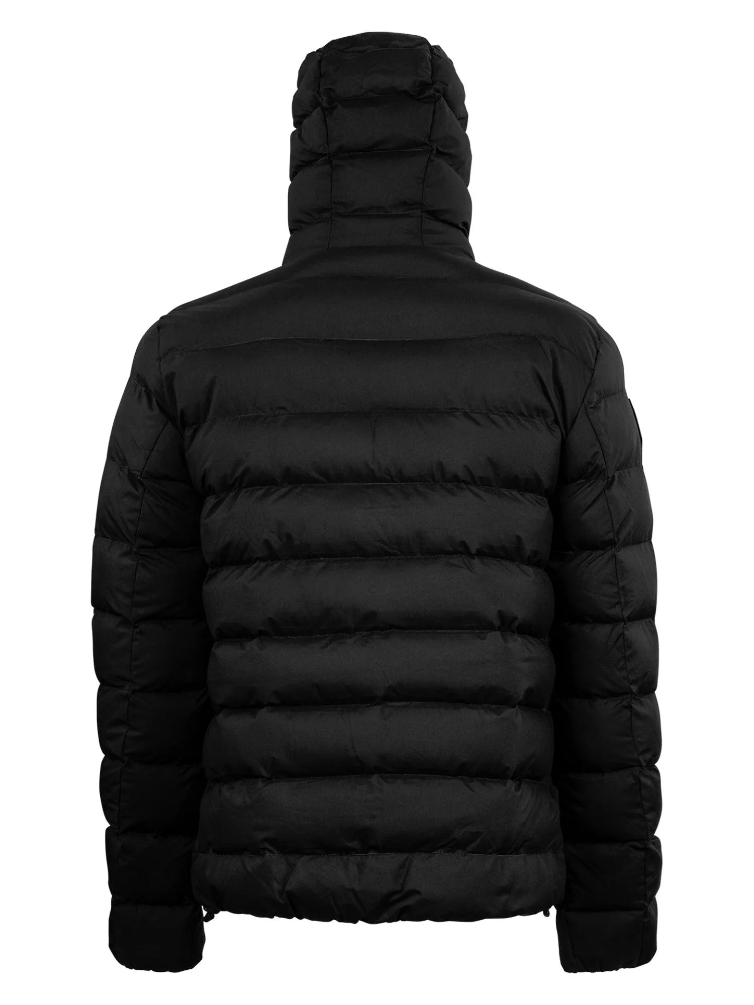 Herrenjacke Neo mit Kapuze - Schwarz & Wasserabweisend