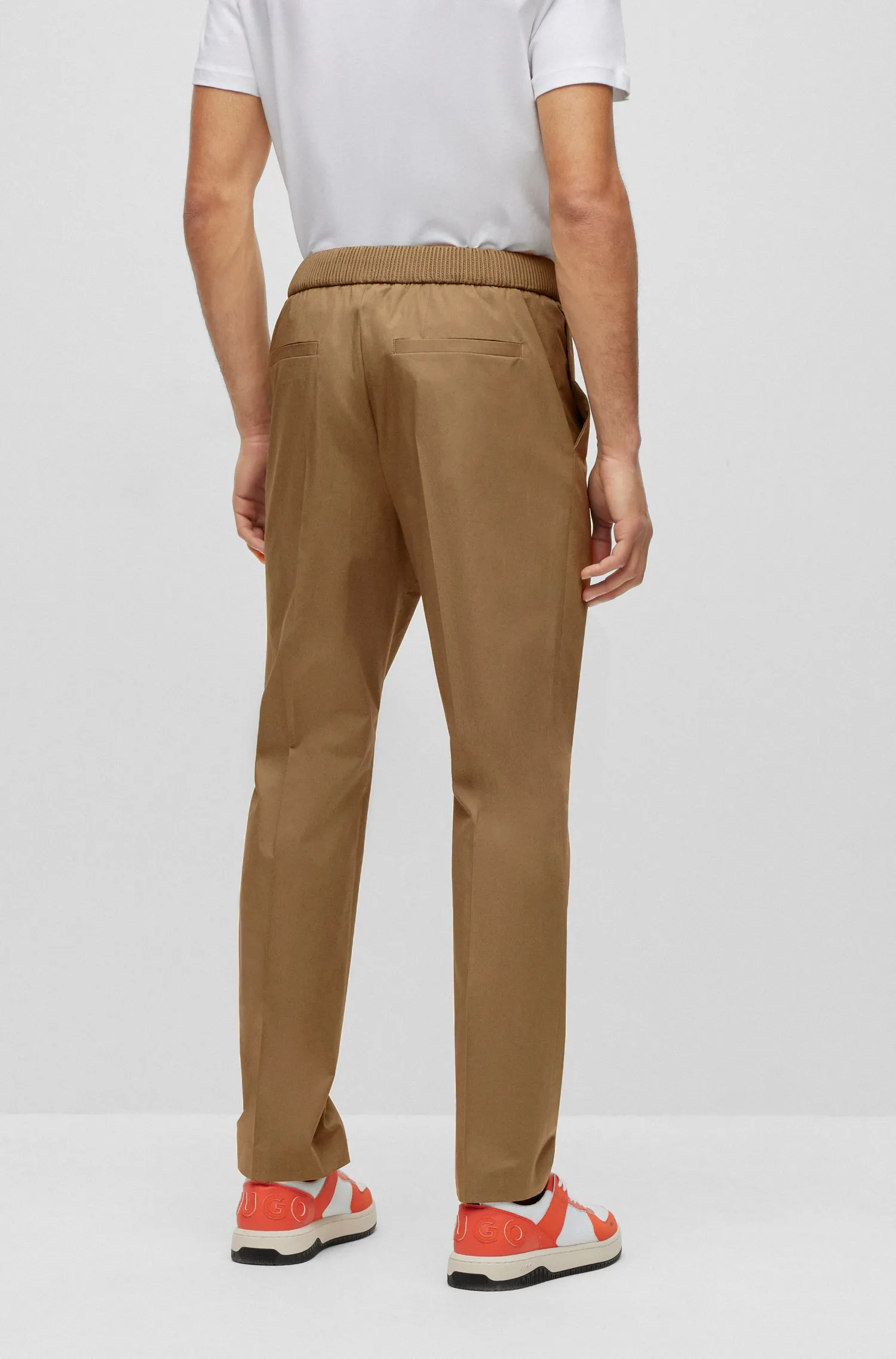 HUGO Cotton Stretch Pants Howie  