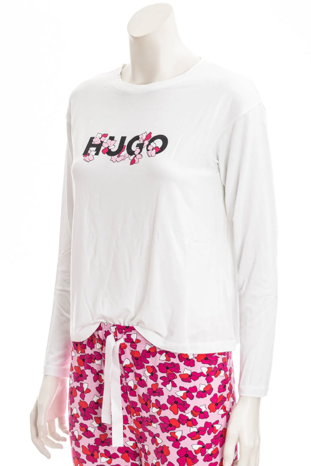 HUGO Langarmshirt FLORAL_LS-SHIRT 