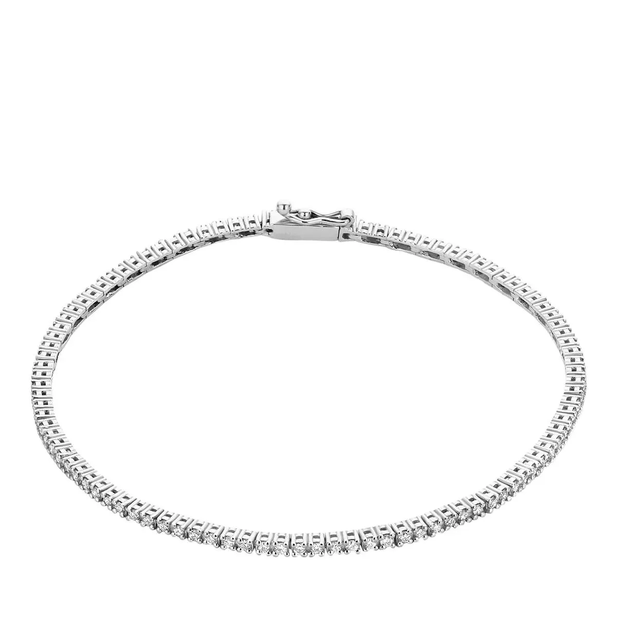   Isabel Bernard  De la Paix Madeline 14 karat tennis bracelet | dia White Gold  Armband 