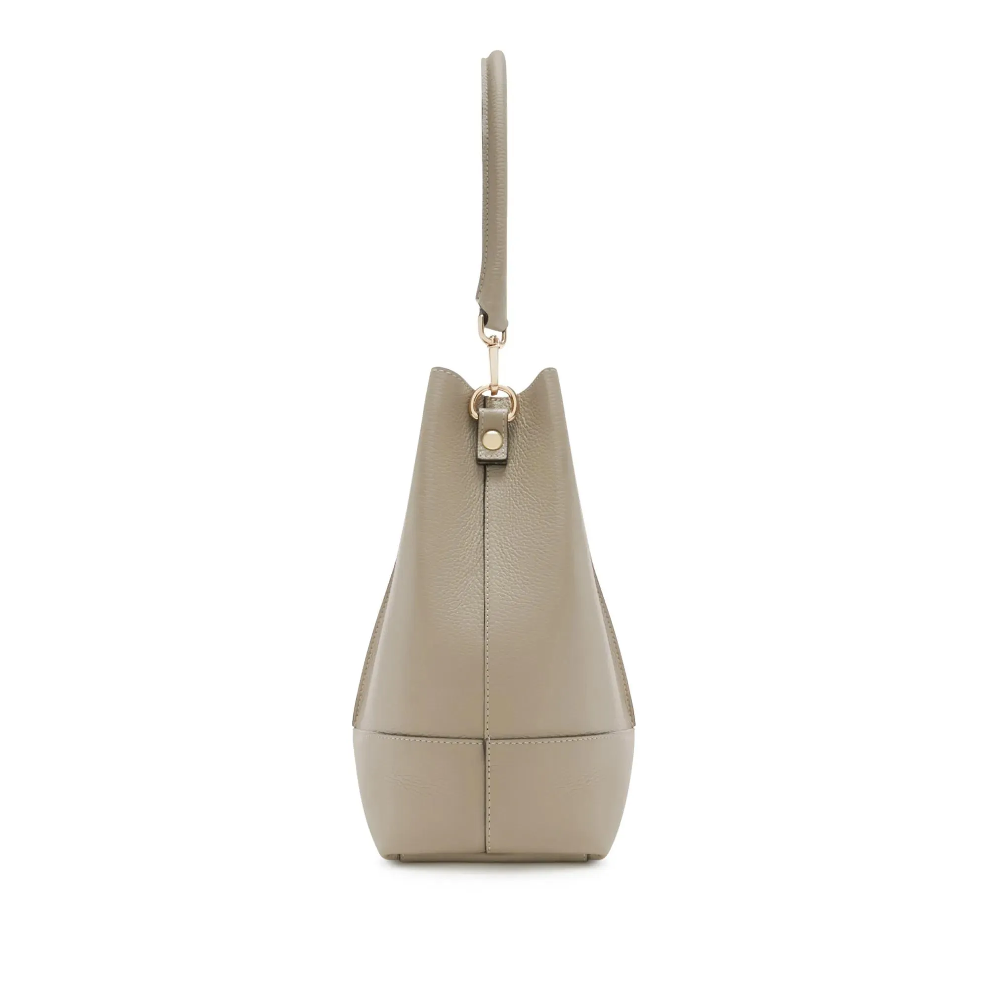   Isabel Bernard  Isabel Bernard Femme Forte damen Schultertasche Ta Taupe  Bucket Bag 