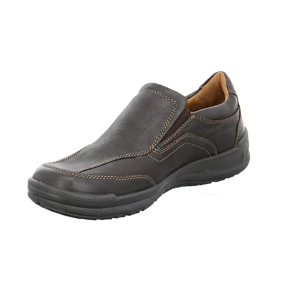 Jomos Halbschuh Slipper H - Weite braun 419208