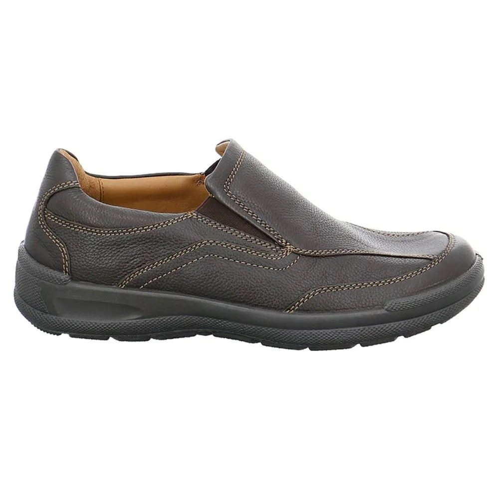 Jomos Halbschuh Slipper H - Weite braun 419208