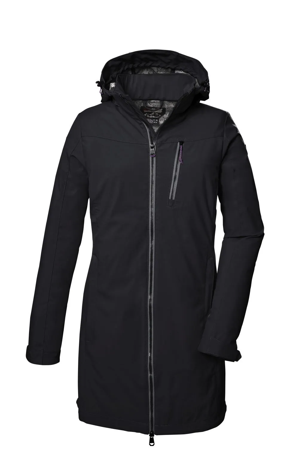 killtec Damen Softshellparka mit abzippbarer Kapuze KOS 41 WMN SFTSHLL PRK | Carhartt Dickies Patagonia The North Face