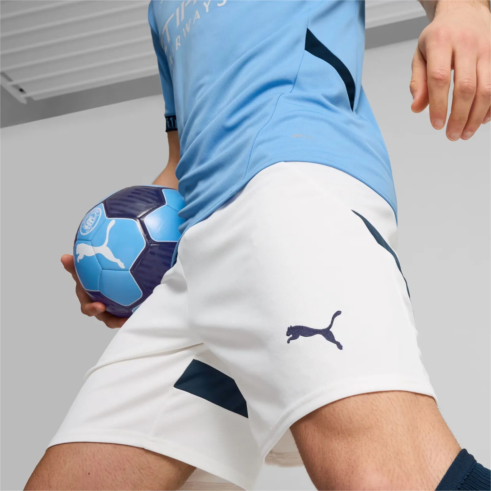 Kurze Hosen Puma Manchester City FC Home Shorts Replica 2024/25 775114-05