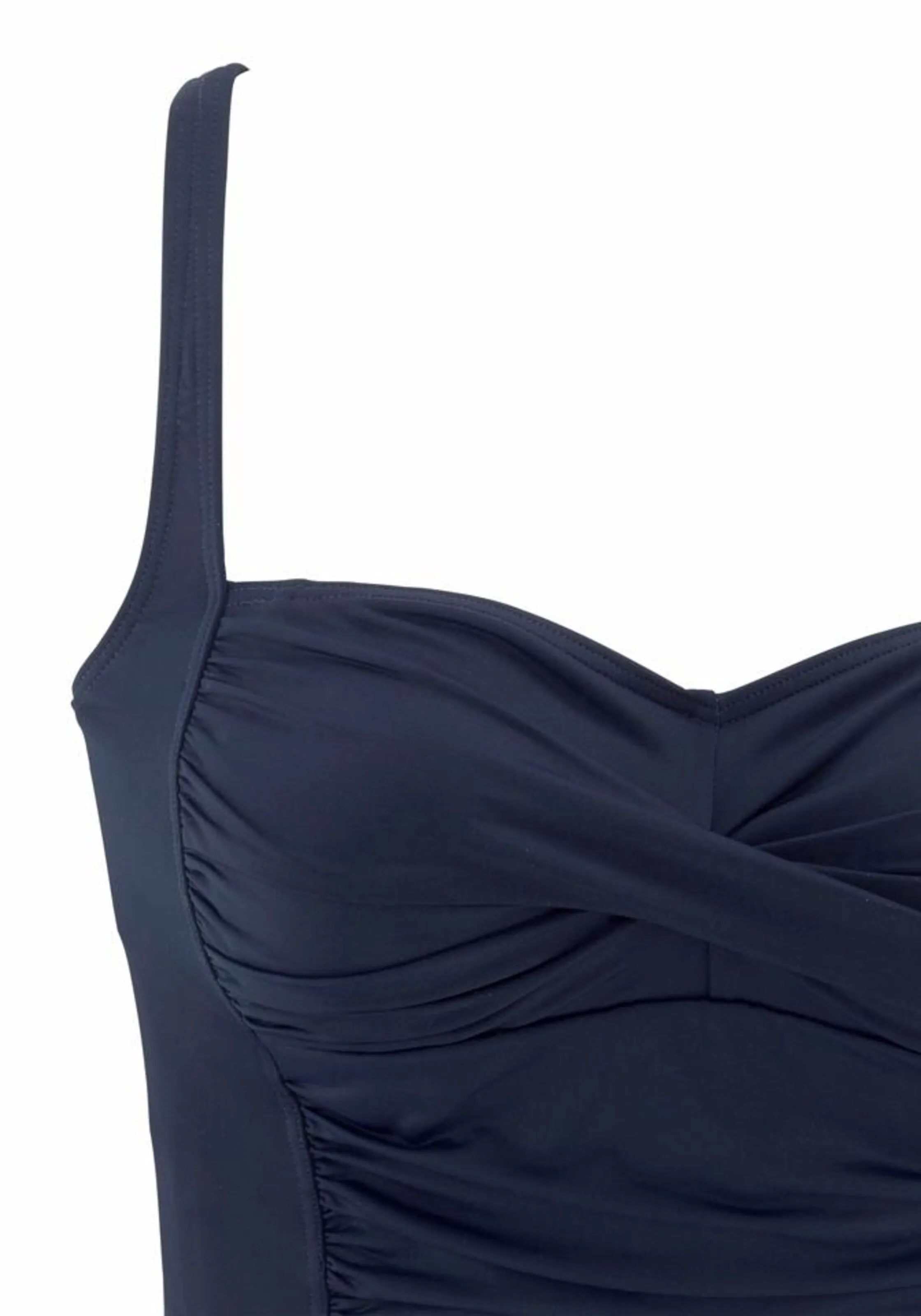 LASCANA Balconette Badeanzug in Navy