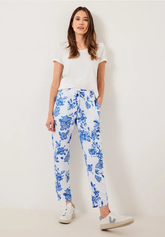 Loose Fit Hose mit Print