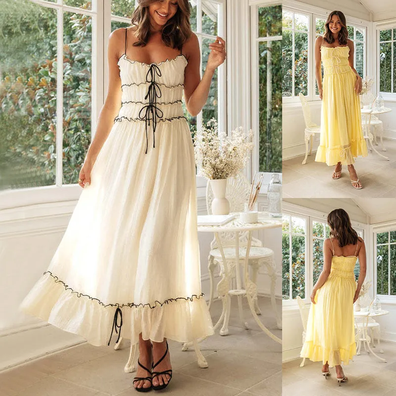 LOURDES - MAXI-KLEID