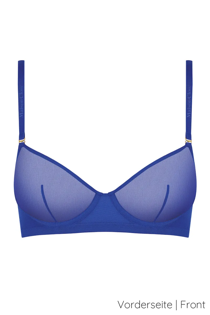 Maison Close - Corps a Corps Neon Balconette BH - Blau