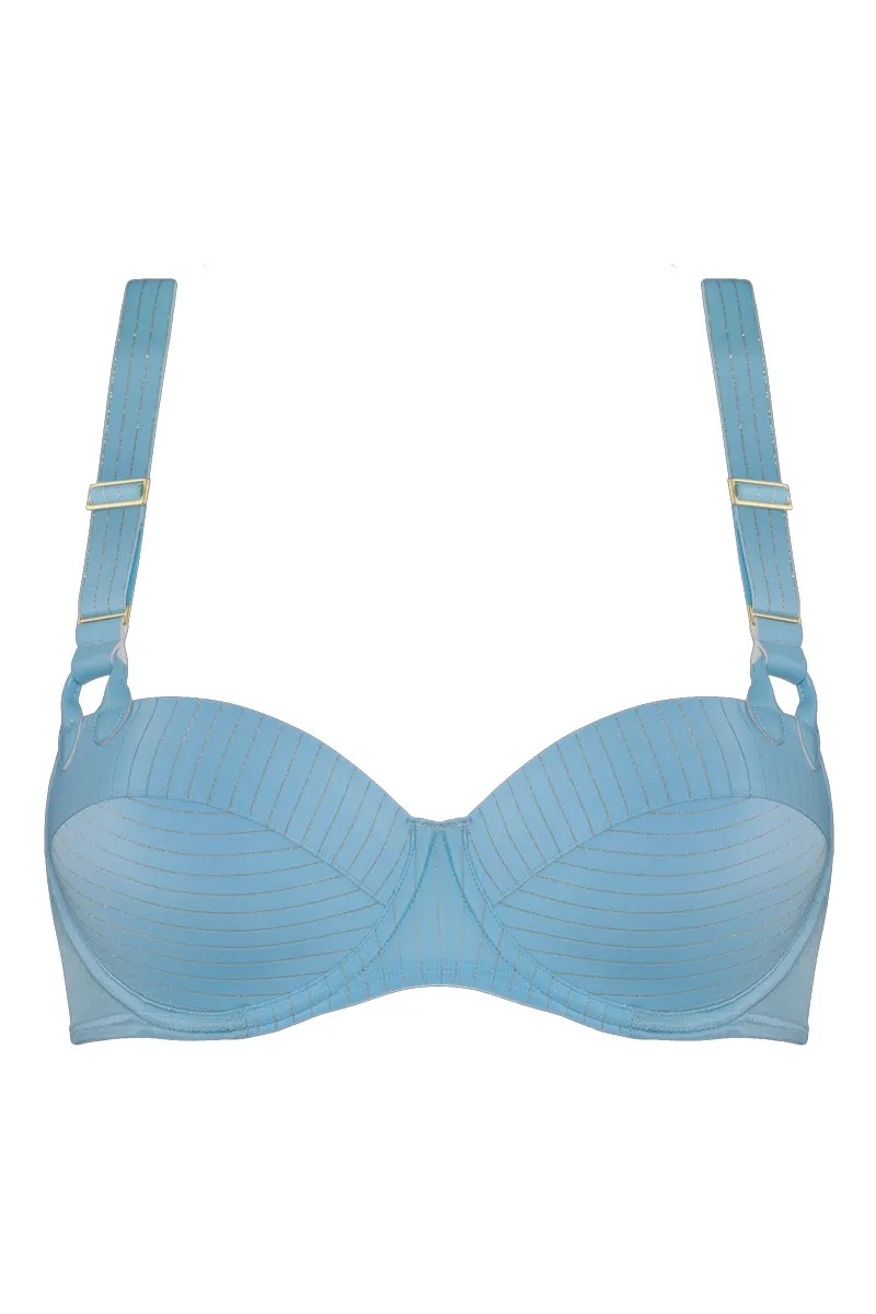 Marlies Dekkers - Gloria Balconette BH - Airy Blue Gold