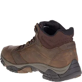 Merrell Herren Moab Adventure Mid Wp Trekking Wanderstiefel, Braun Dunkle Erde, 45 EU