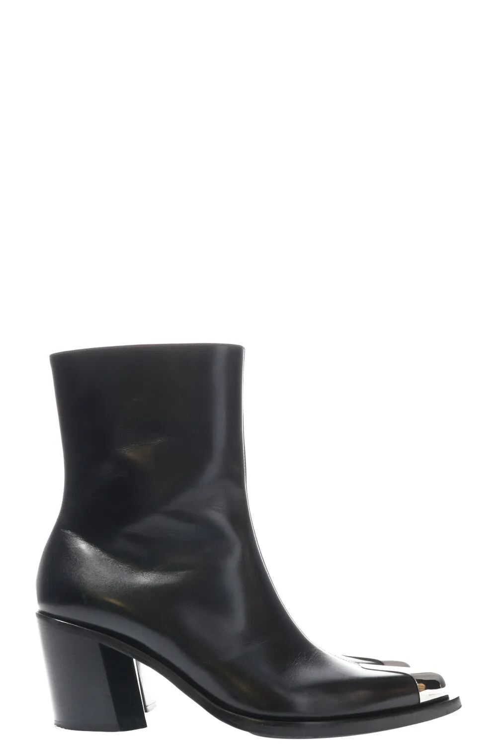 Miketest: ALEXANDER MCQUEEN Punk Boots Black