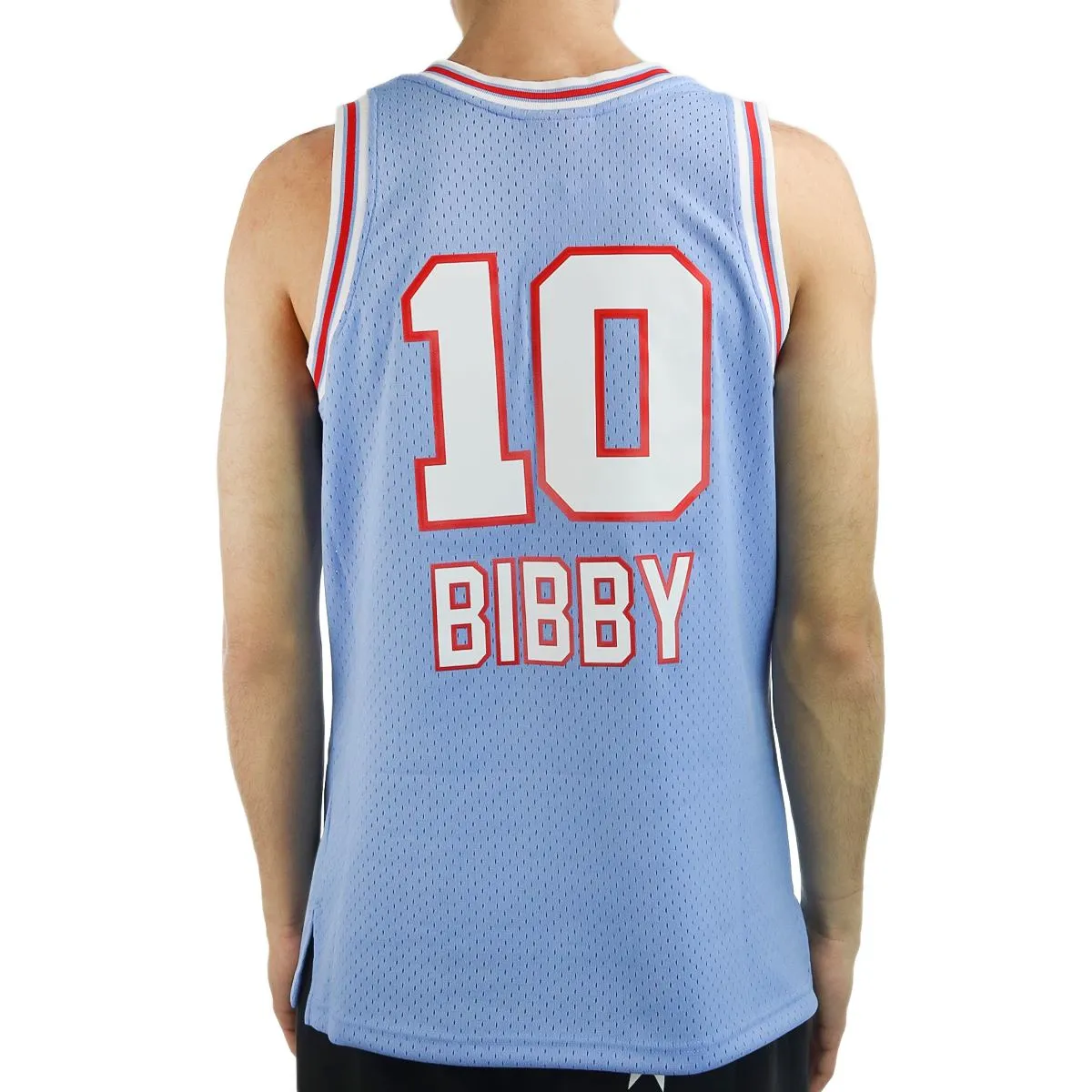 Mitchell & Ness Sacramento Kings NBA Mike Bibby 2004 HWC Jersey Trikot SMJY5664-SKI04MBICLBL - hellblau-weiss-rot