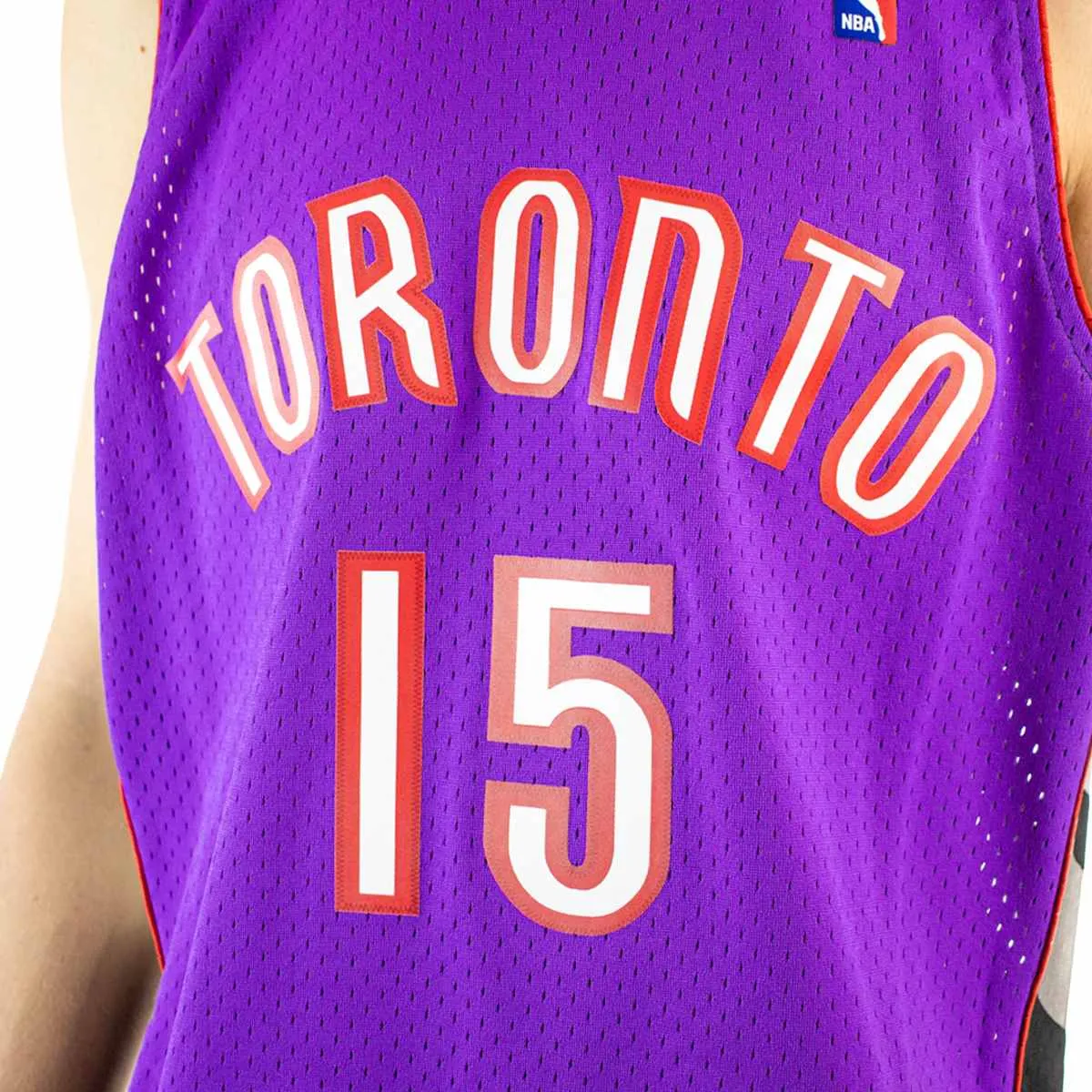 Mitchell & Ness Toronto Raptors NBA Vince Carter #15 Swingman Jersey 2.0 Trikot SMJYCP18192-TRADKPR99VCA - lila