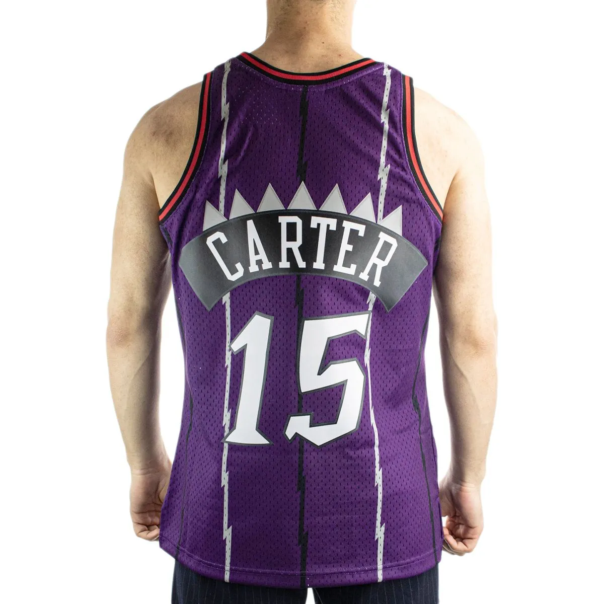 Mitchell & Ness Toronto Raptors Vince Carter #15 1998-99 15 NBA Swingman Jersey 2.0 Trikot SMJYGS18214-TRAPURP98VCAalt - lila