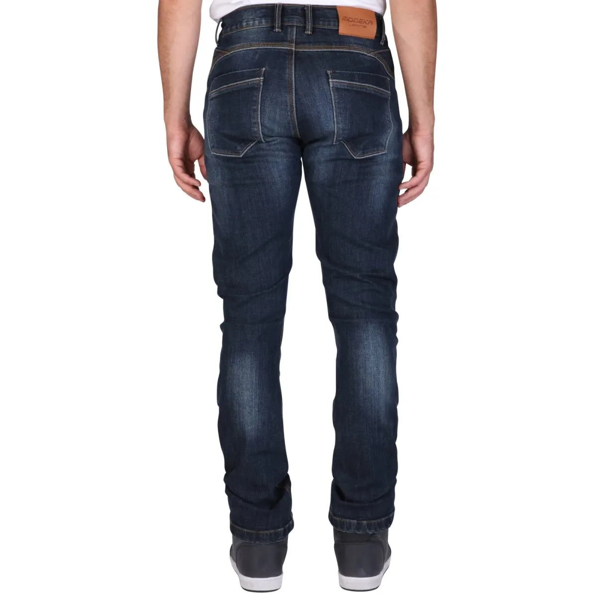 Modeka Glenn II Herren Jeans Stone Wash Blue 33