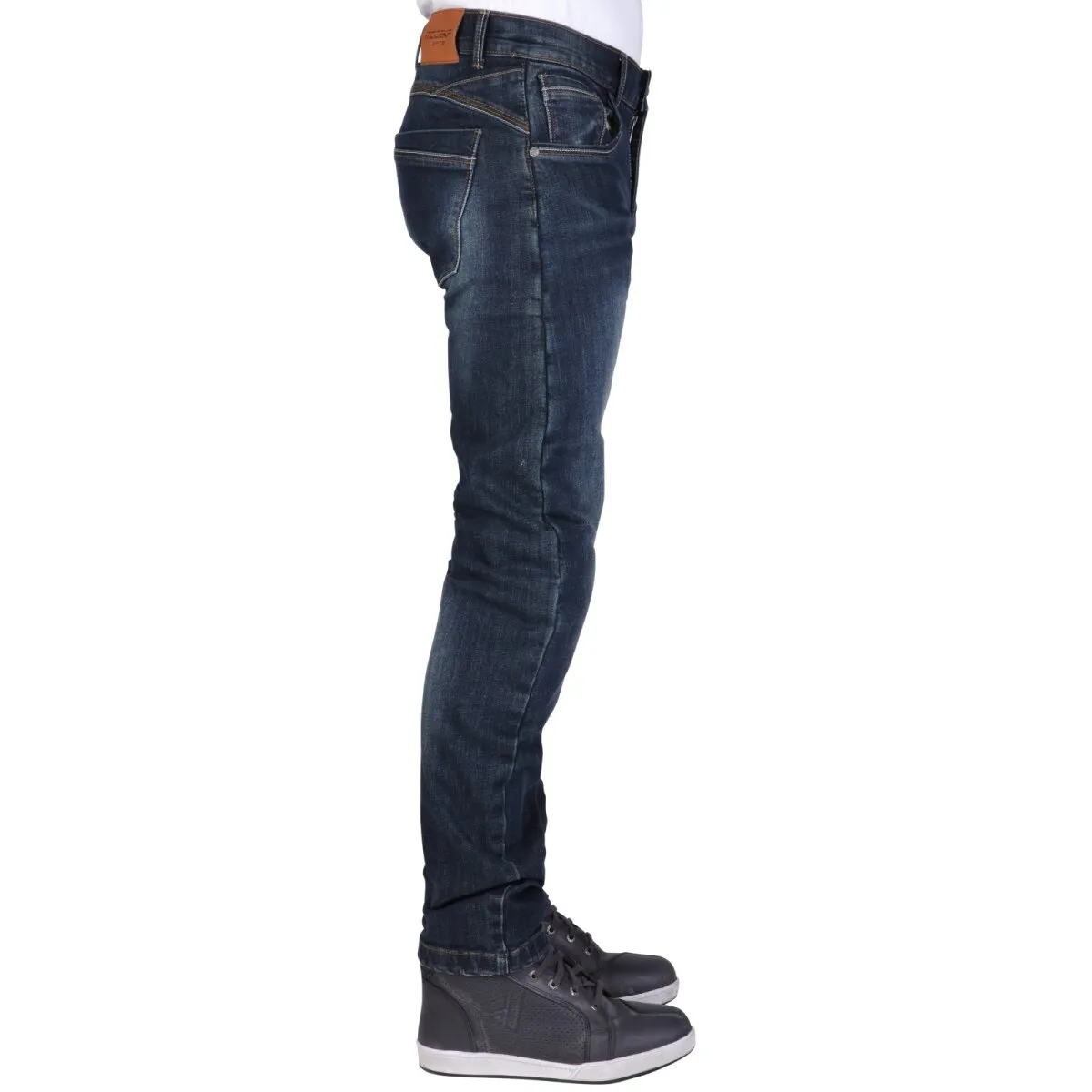 Modeka Glenn II Herren Jeans Stone Wash Blue 33