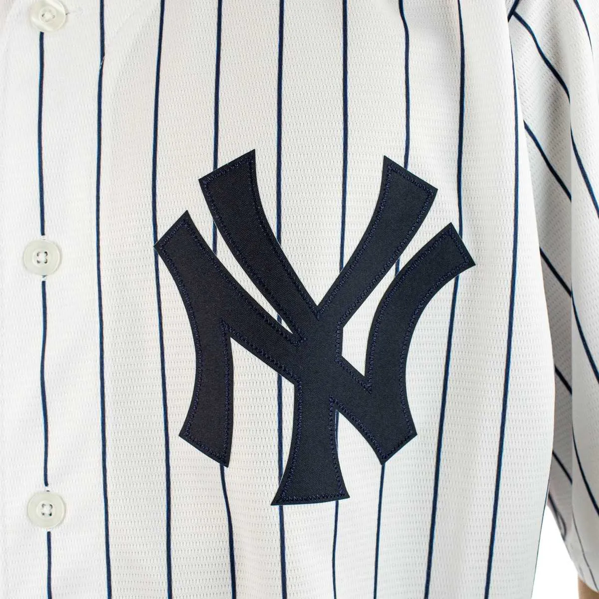 Nike New York Yankees MLB Official Replica Home Jersey Trikot T770-NKWH-NK-XVH - weiss-dunkelblau