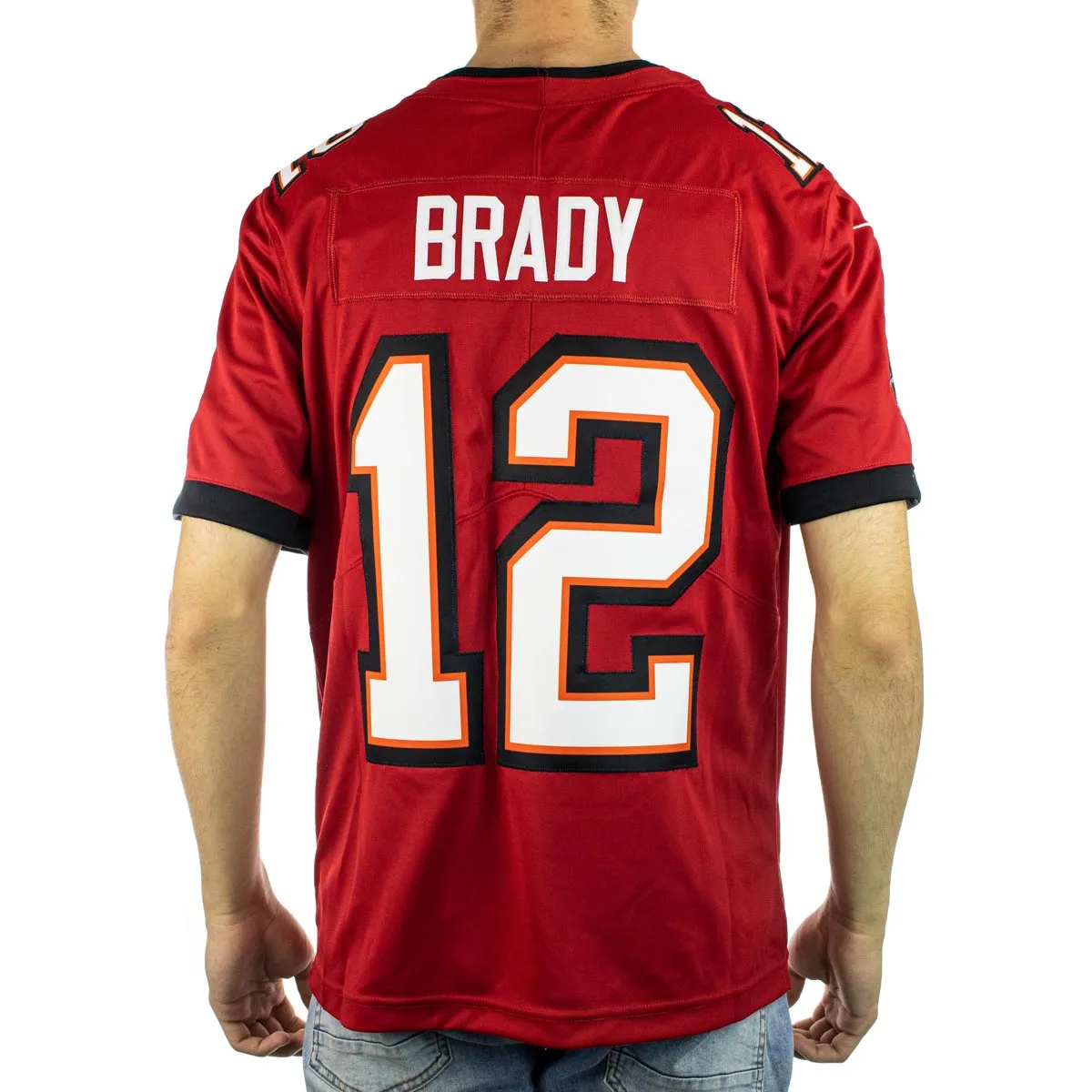 Nike Tampa Bay Buccaneers NFL Tom Brady #12 Limited Team Colour Home Jersey Trikot 32NM-TMLH-8BF-2TH - rot