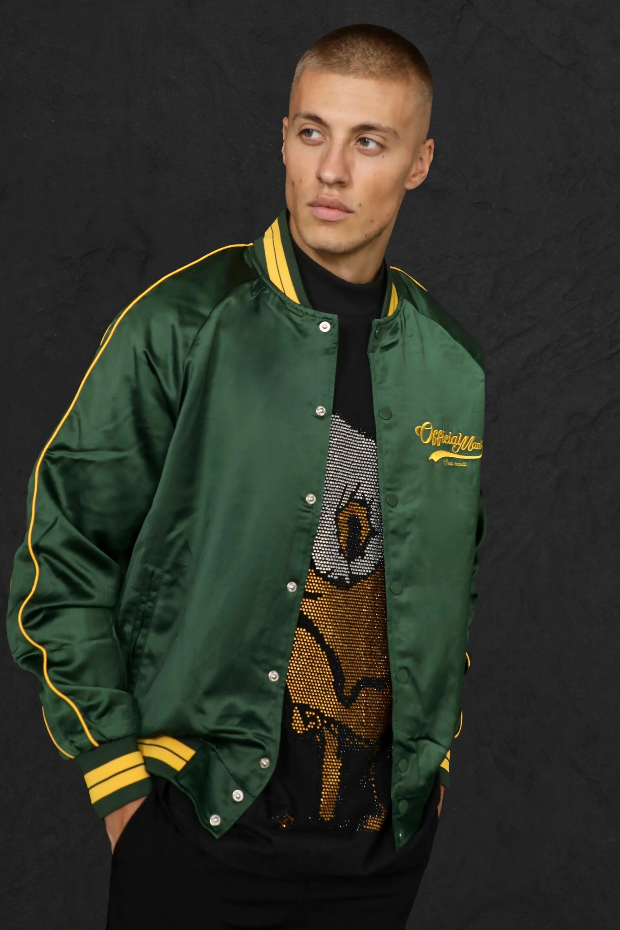 Official Man Souvenir-Jacke