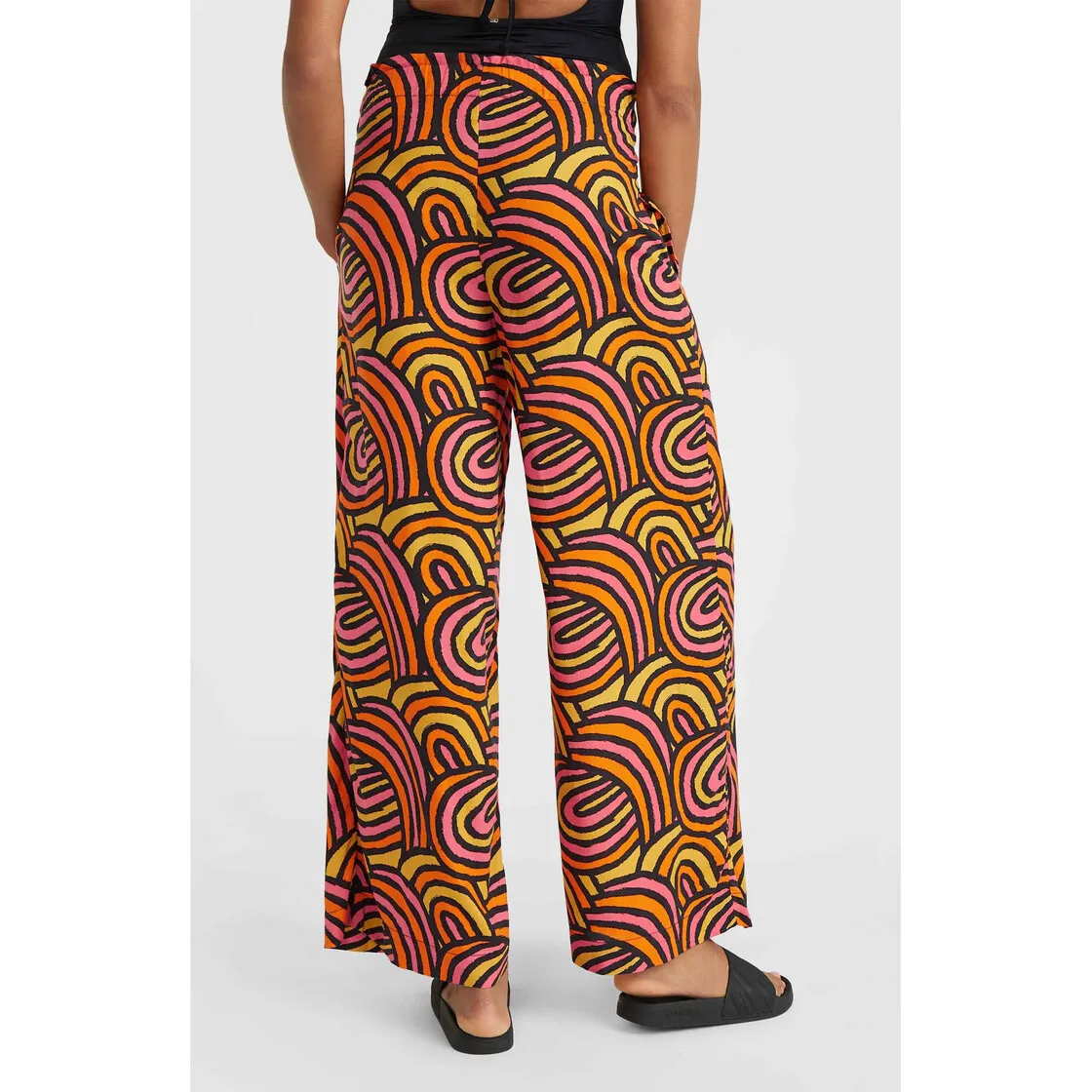 O'Neill Malia Beach Pants Orange Rainbow Stripe Women SU24