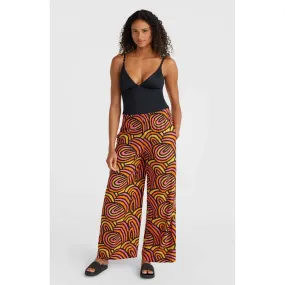 O'Neill Malia Beach Pants Orange Rainbow Stripe Women SU24