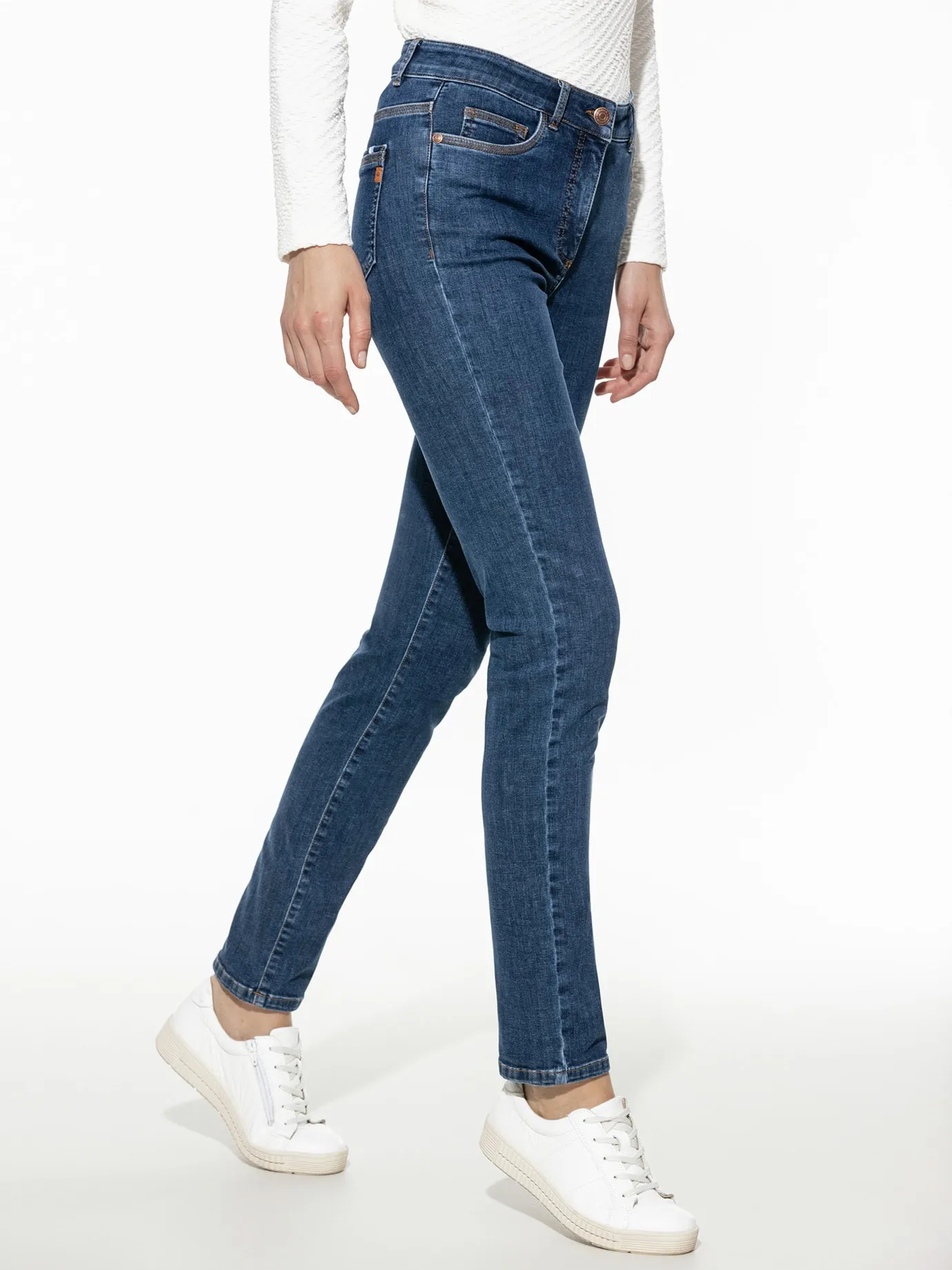 Passform-Jeans Slim Fit für Damen