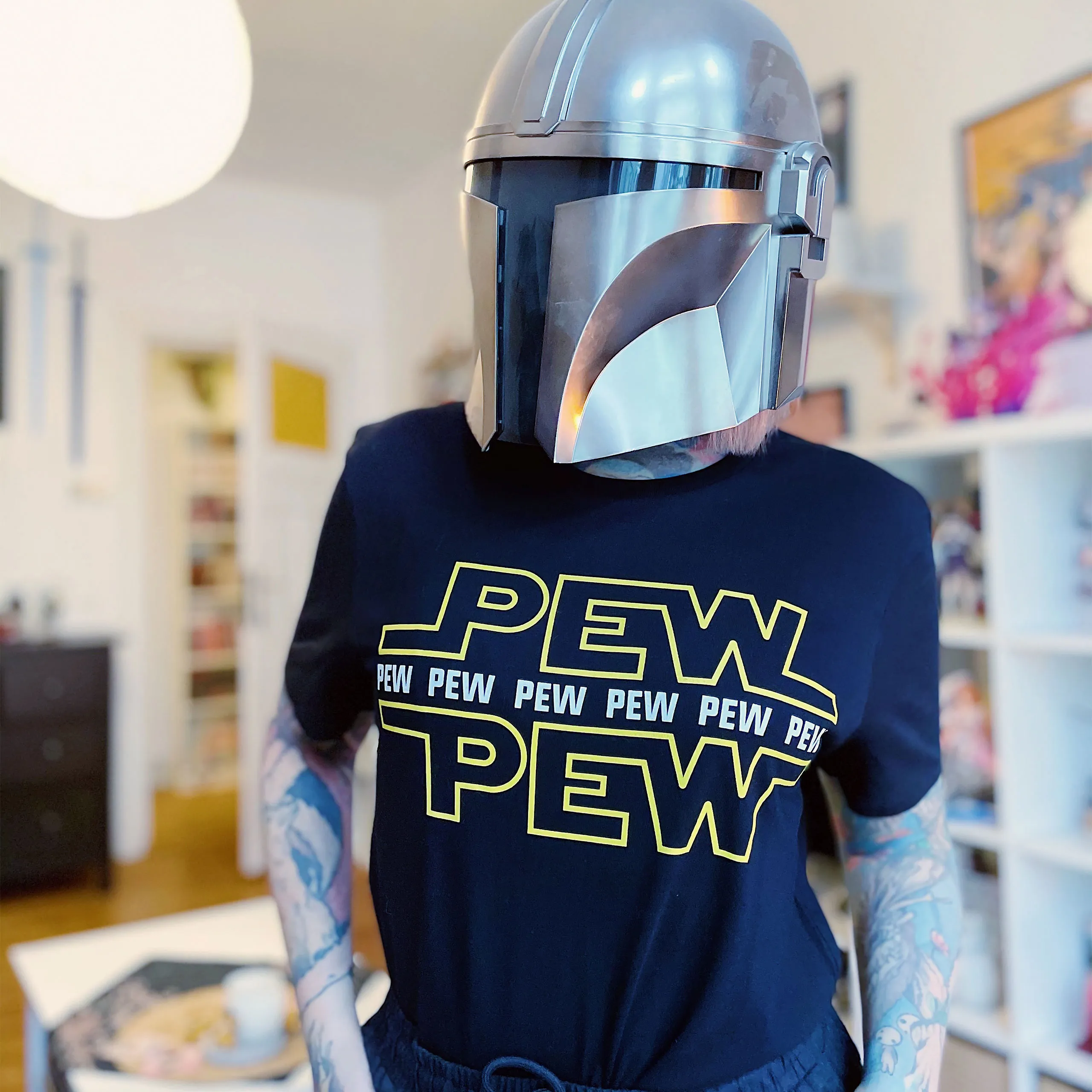 Pew Pew - T-Shirt schwarz | Elbenwald