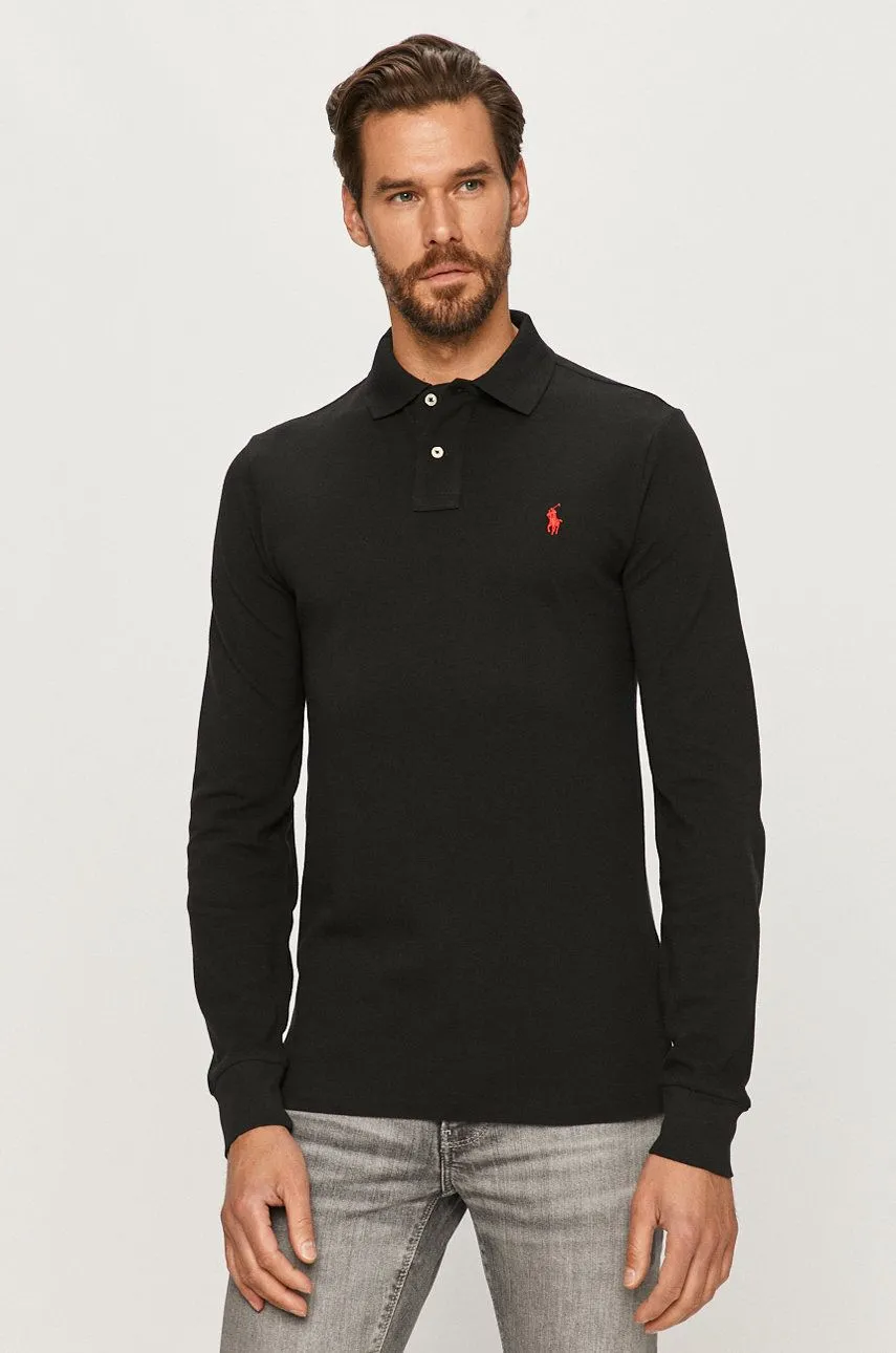 Poloshirt Polo by Ralph Lauren Long Sleeve Slim Fit Polo 710681126037