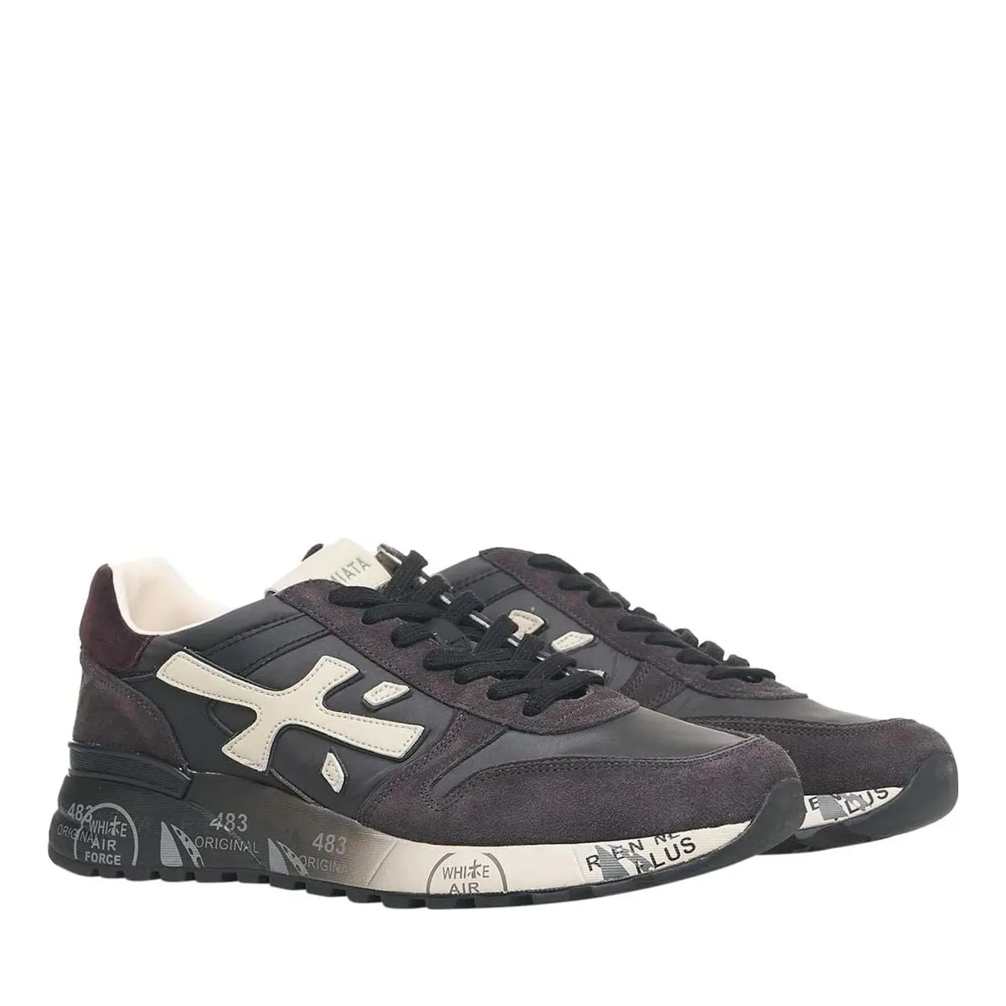   Premiata  Sneakers 'Mick' grau  Low-Top Sneaker 