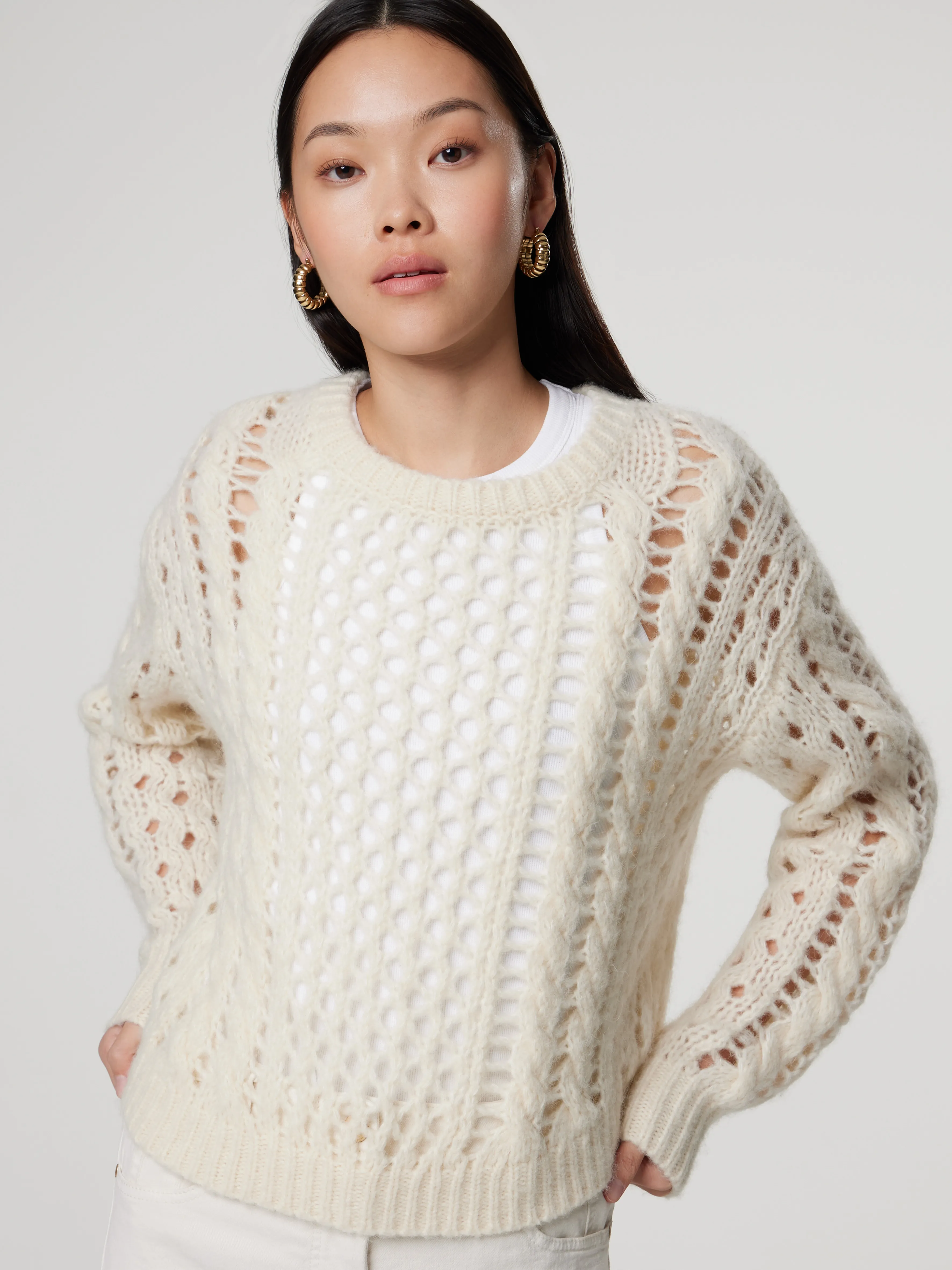 Pullover mit Wolle