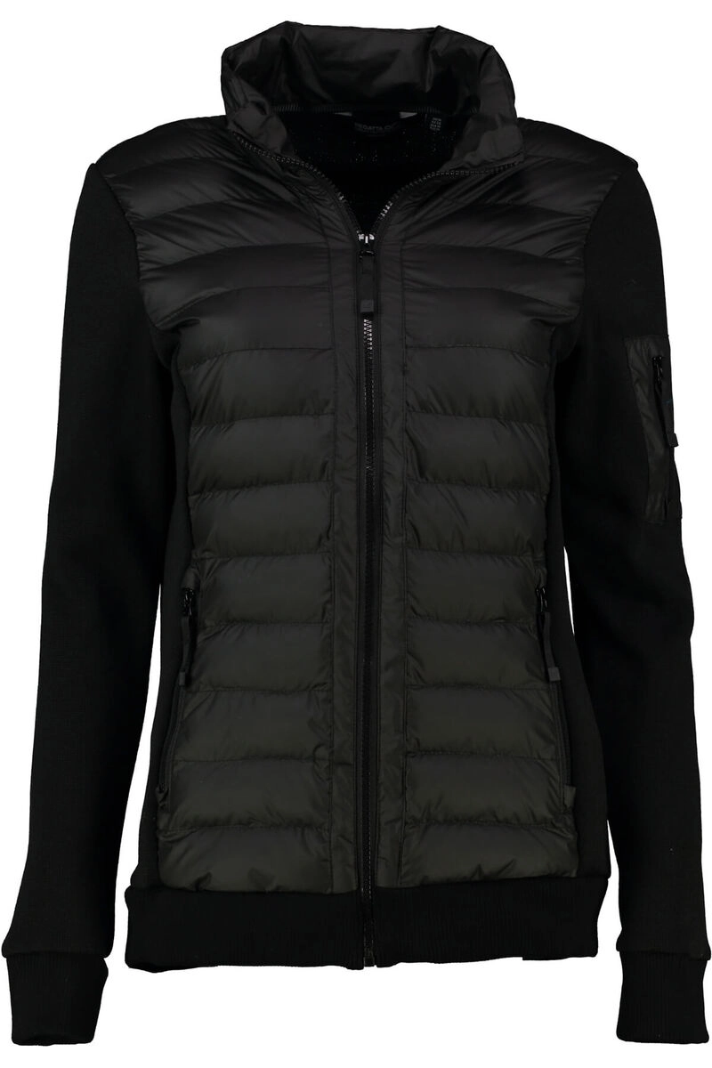 REGATTA Strickfleece-Jacke Colliston schwarz