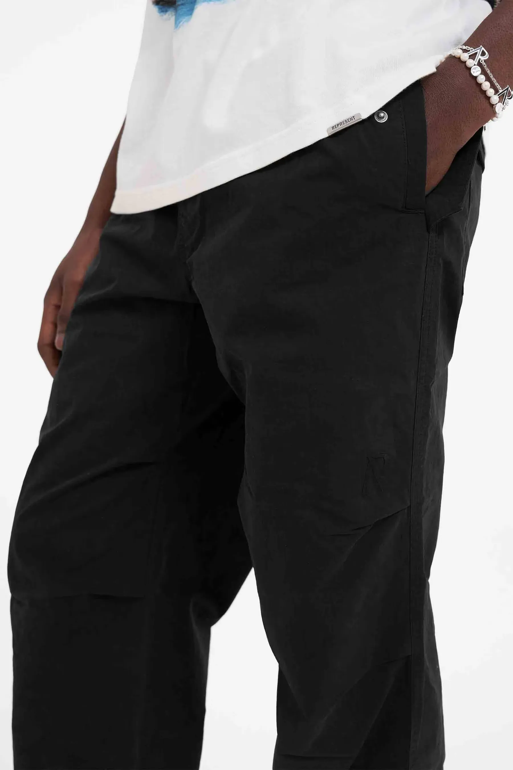 REPRESENT Cotton-Nylon Ripstop Parachute Pants  