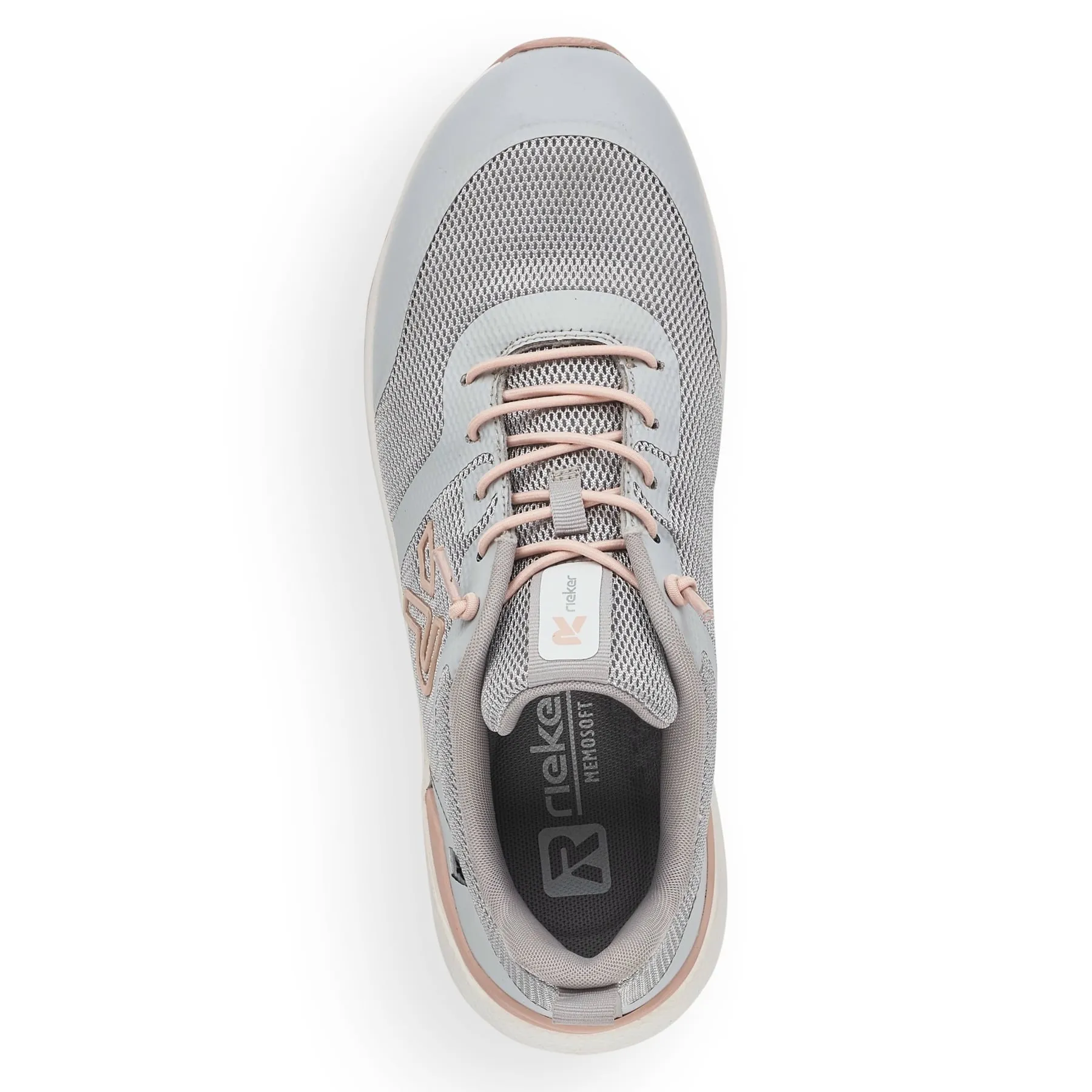 Rieker Damen Sneaker Low stone grey | 40102-40