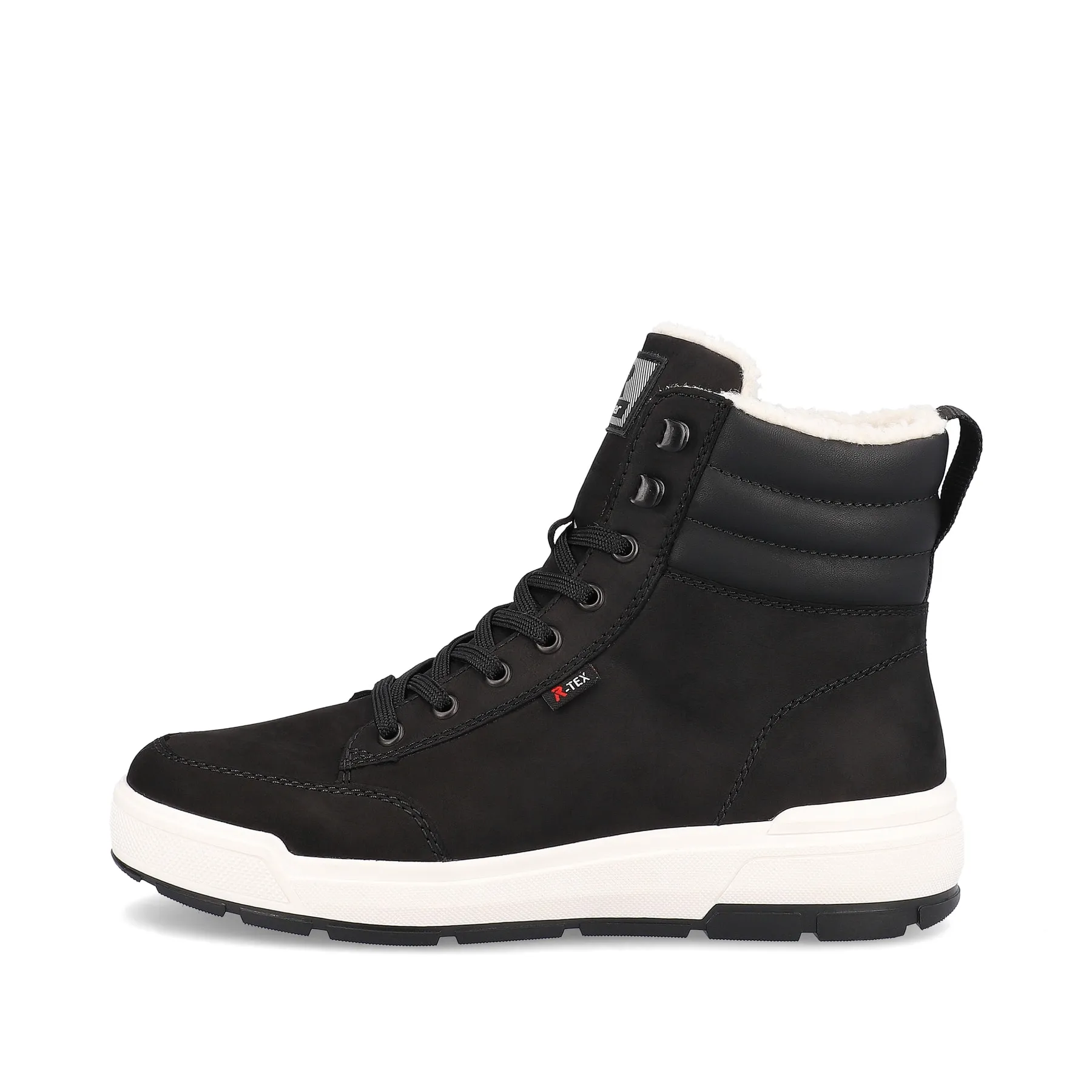 Rieker Herren Sneaker High asphaltschwarz | U0071-00