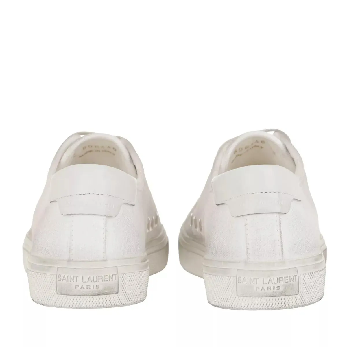   Saint Laurent  Malibu Canvas Sneakers White  Low-Top Sneaker 