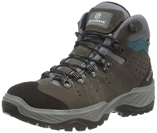 Scarpa Herren Mistral GTX Trekking-& Wanderstiefel, Smoke-Lake Blue Gore-tex Energy II, 42 EU