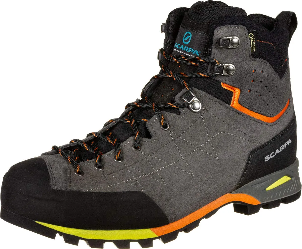 Scarpa Herren Zodiac Plus GTX Trekking-& Wanderstiefel, Shark Orange Gore Tex Bzh Drumlin, 42.5 EU