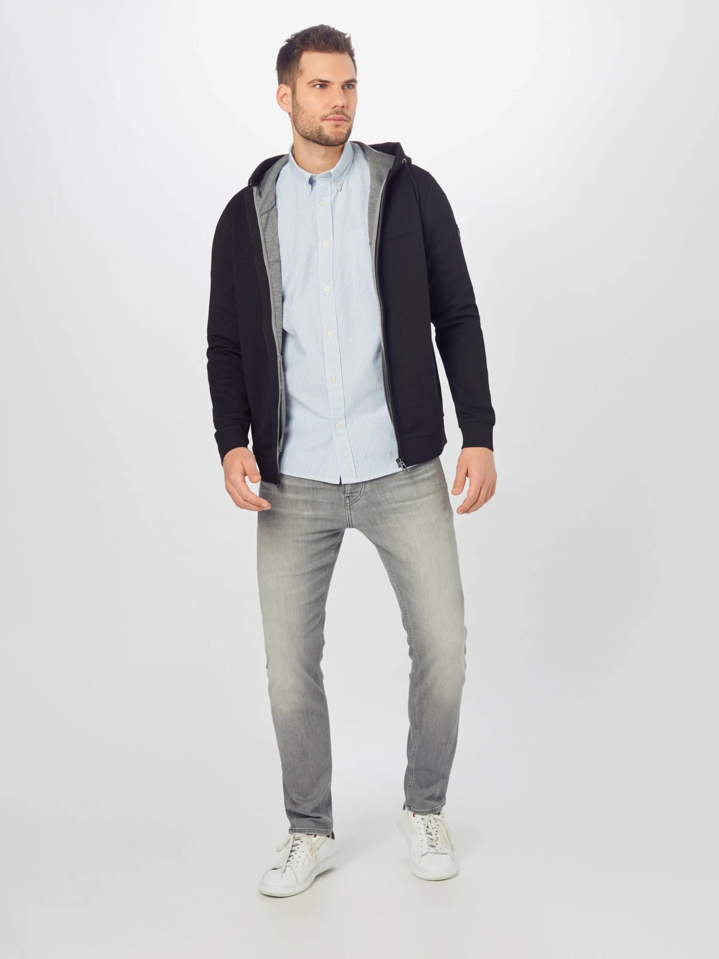 SELECTED HOMME Regular Fit Hemd 'SLHRick' in Hellblau