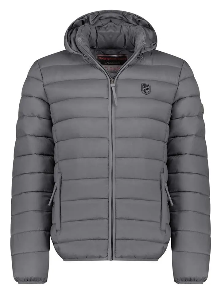 Steppjacke in Grau