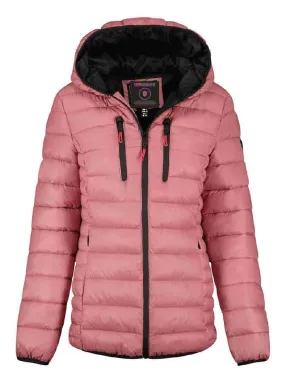 Steppjacke in Rosa