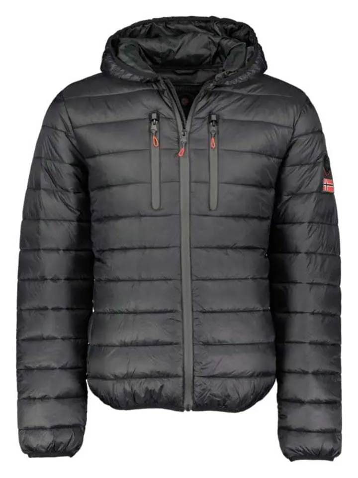 Steppjacke "Alaric" in Schwarz