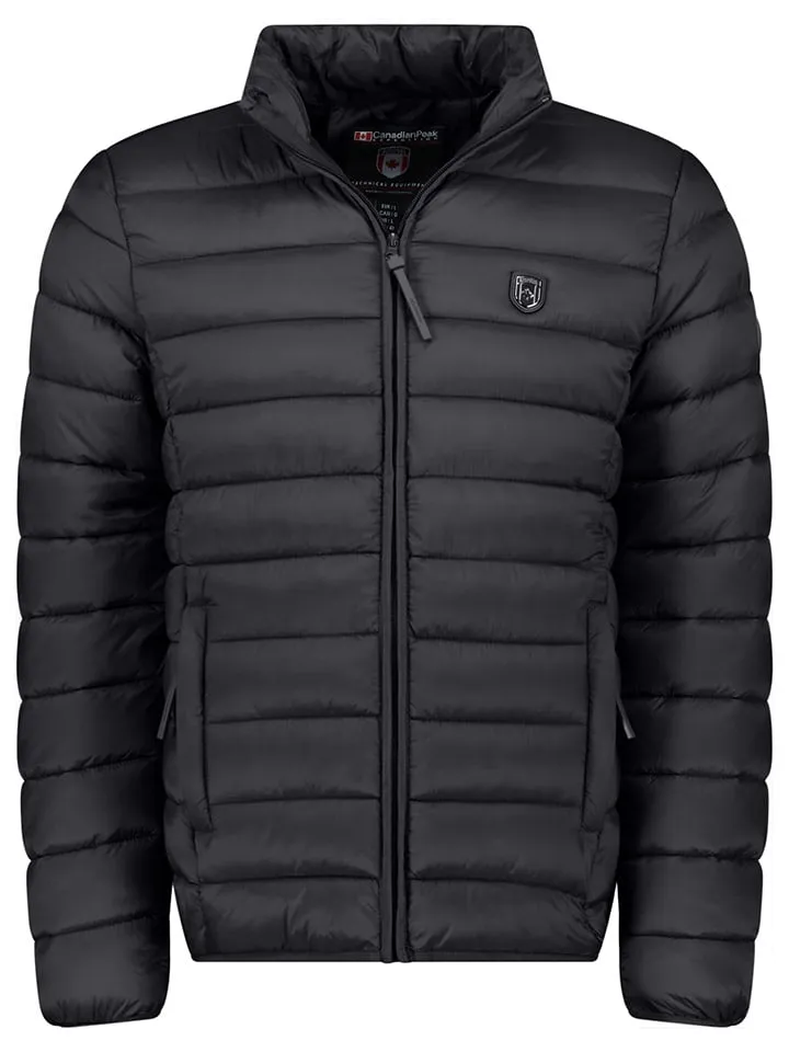 Steppjacke "Amitaleak" in Schwarz