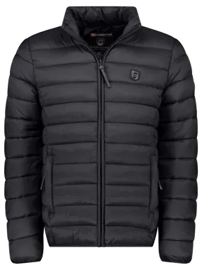 Steppjacke "Amitaleak" in Schwarz