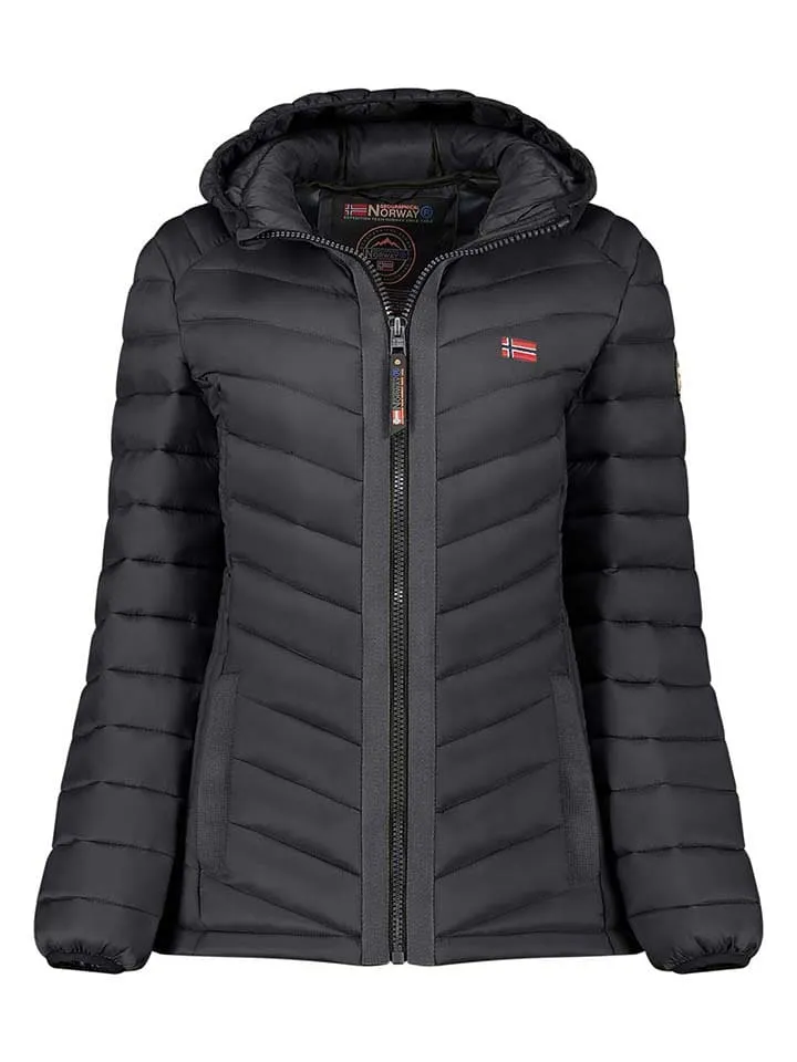 Steppjacke "Carliti" in Schwarz