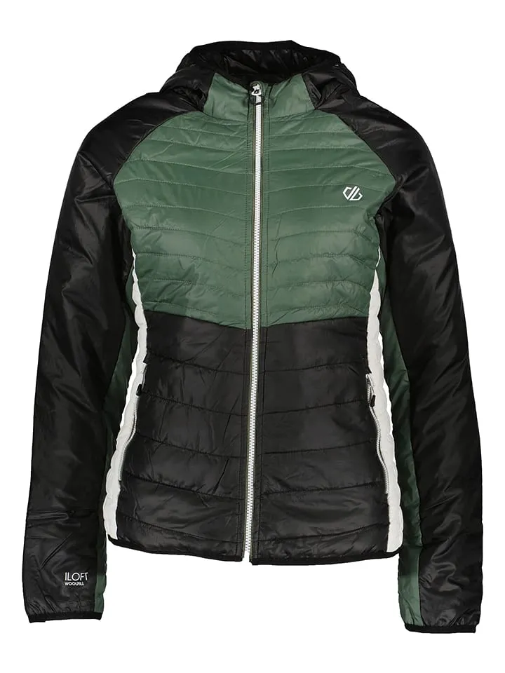 Steppjacke "Surmount II" in Oliv/ Schwarz