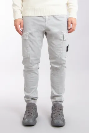 STONE ISLAND 'OLD' Effect Broken Cotton Twill Cargo Pants  